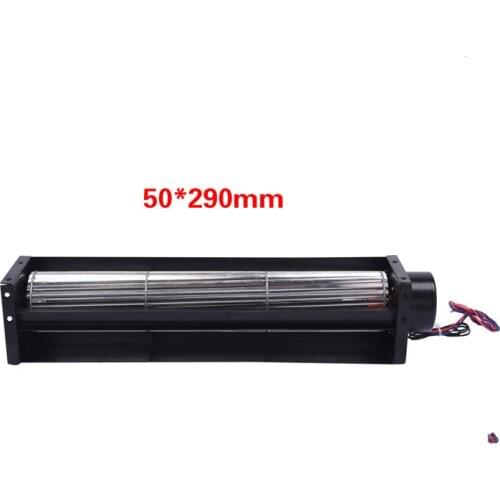 Cooling cross flow fan DC12V 50*290mm/50*420mm/50*150mm crossflow fan for Electric fireplace oven heater