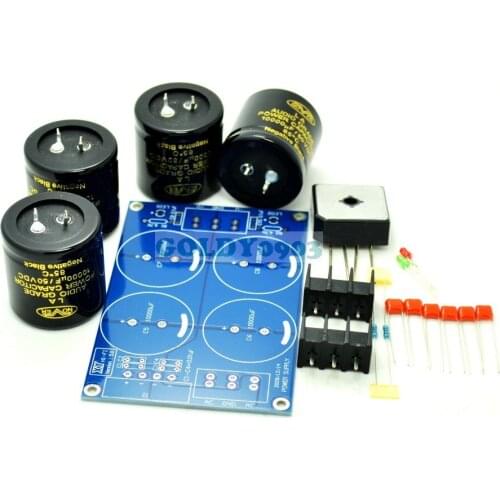 XY DIY Kit Rectifier Filter Board 4*10000UF