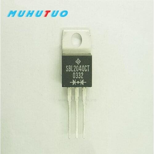 10PCS SBL2040CT SBL2040 20V 40A TO220-3