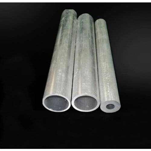 2Pcs 100mm Length 2mm-6mm ID 6.1mm-7.8mm OD Precision 6061-T6 Aluminum alloy tube Hollow AL rod hard pipe duct vessel