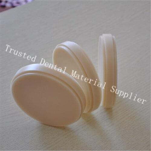 5 Piece OD98*12mm Dental Lab Materials PMMA Blocks Wieland System A1, A2, A3, Transparent Dental PMMA Blanks Teeth Mold Crown