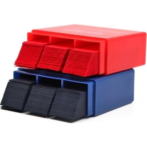600sheets/box 2 Boxes Dental Articulating Paper Strips and 1pc Articulating Paper Tweezer Blue/Red Dentist Tools
