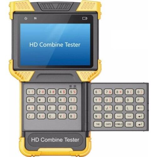CCTV Tester IP CVI Analog CCTV Camera Tester 4.0'TFT Monitor POE Supply Keypad T62 CCTV Equipment Test Device