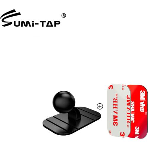 Sumitap Car Holder Dashboard Suction Base 17mm Ball Head Universal Car Bracket Magnet Gravity Mobile Stand Car Mount Accessories