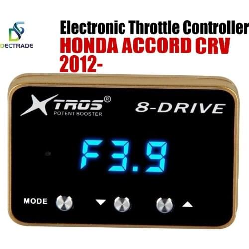 DECTRADE Car Electronic Throttle Controller Racing Accelerator Potent Booster For Honda Accord CRV 2012- Tuning Parts 8 Drive