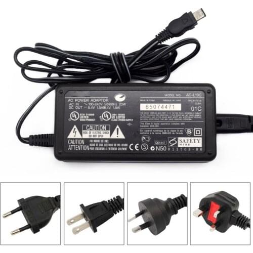 For Sony AC-L10C = AC-L10A AC Adapter Charger Power Supply - Used