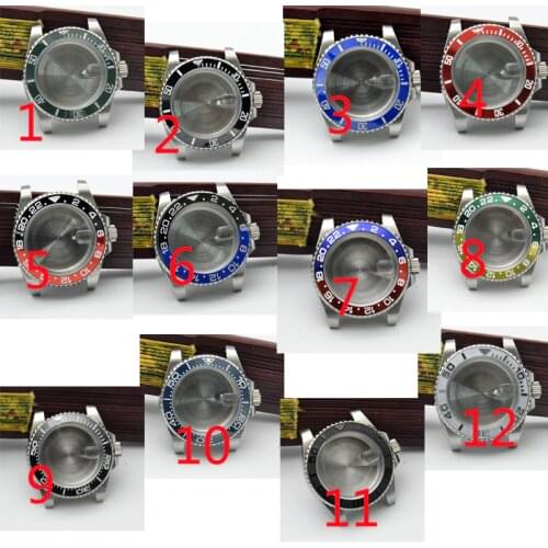 40mm case for Miyota 8215 8205 8200 for Mingzhu 2813 3804 watch movement repair parts
