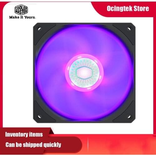 Cooler Master SickleFlow 120 RGB 12CM 12V 4PIN PMW intelligent temperature control fan 120mm silent chassis cooling fan