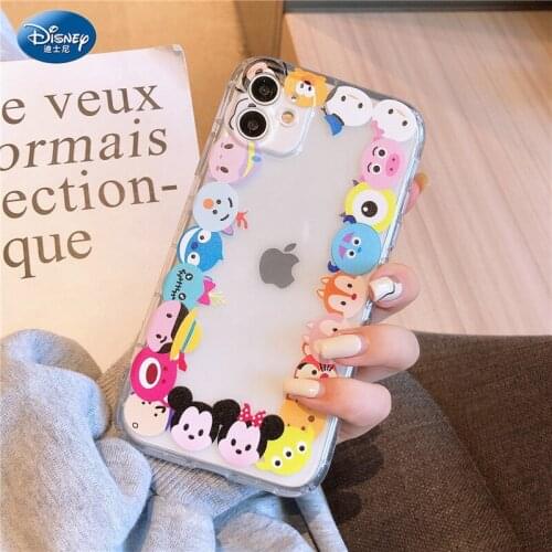 DISNEY 2021 Mickey Minnie Silicone Case for iPhone 11Official Liquid Silicon 360 Full Cover zz0512