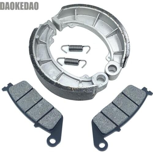 For Honda VT250C V Twin Magna 1994-1998 VT250 C VT 250 Motorcycle Front Brake Pad Rear Brake Shoe Kit Set