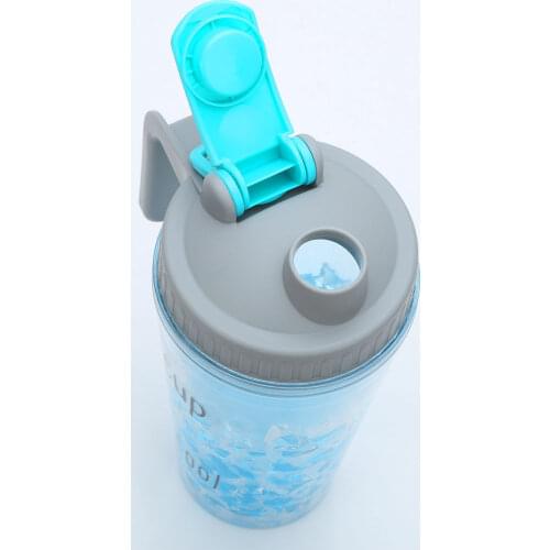 Leakproof Water Bottle Lid Wide Mouth Mason Jars Cap Innovative Flip Storage Cover with Airtight Seal and Handle Cup Accessories