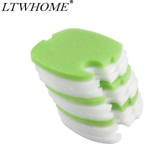 LTWHOME Filter Pads Set Fit for All Pond Solutions 1400EF and 1400EF+ Aquarium External Fish Tank