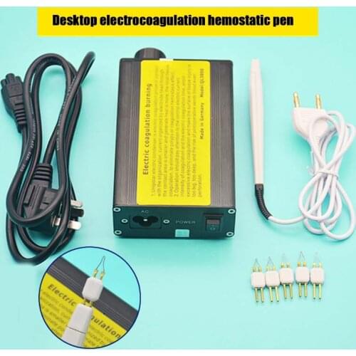 Electrocoagulation stylus hemostat metal case Stop bleeding during surgery Electric coagulation pen Adjustable temperature