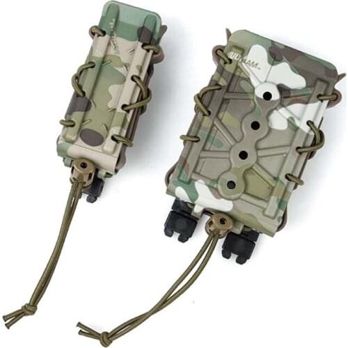 New TMC3031 Nylon Outdoor Tactical Adjustable Single Clip Magazine Pouch Mag Set for Molle MC/BK/CB/WG Free Shipping