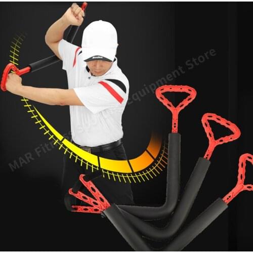 Golf Rotary Swing Trainer Golf Supplies Beginner Corrector Exerciser Golf Aid Equipment To Improve Swing Speed Warm Up Tool