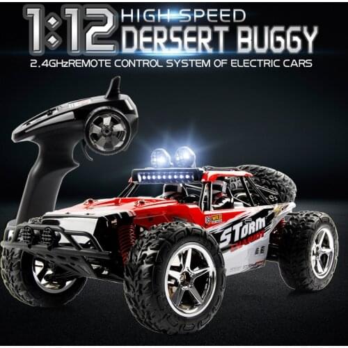 RC Car 4WD 2.4G High Speed Buggy Climbing Car RC Drift Racing Truck With Light 38km/h Four-Wheel Drive Remote Control Car Toys