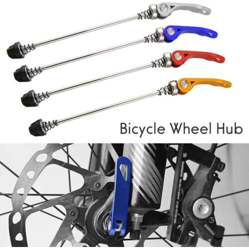 1 Pair Bicycle Rear Hub Bike Wheel Hub Skewers Quick Release Axle MTB Mountain Road Bike Front Bolt Lever Axle Bicycle Tools