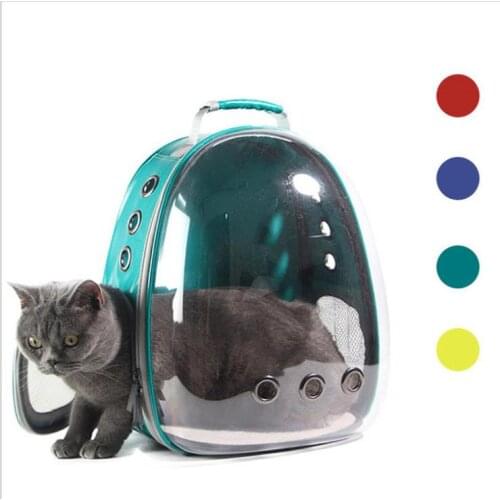 Pet Carrier Bag Breathable Portable Backpack Cats Box Outdoor Travel puppy cat bag Transparent Space Pet Backpack Capsule