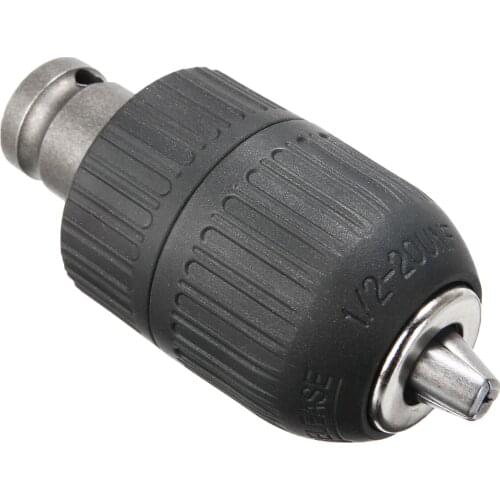 1PC SDS Plastic Drill Chuck Keyless Metal Drill Chuck Quick-change Adapter Full Plastic Chuck + 1/2 Threaded Joint 2-13mm