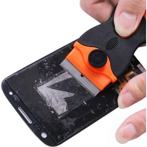 100FIX OCA Dry Glue UV Plastic Shovel Rubber Blade Mobile Phone Screen Scraper Shovel Polarized Knife