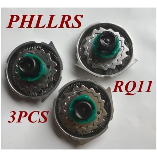 3pcs RQ11 replace head razor blade for philips shaver rq10 rq12 rq32 RQ1151 RQ1155 RQ1190 RQ1131 RQ1141 RQ1145 RQ1150X RQ1160X