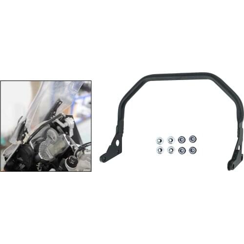 304 steel GPS Upper Fairing Phone Navigation Systems Handlebar Bracket Stand Holder for BMW R1200GS R1250GS ADV R1200 GS -Black