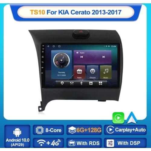 MEKEDE Android 10 2din Car Radio Multimedia Video Player Navigation GPS DVD For Kia K3 Cerato Forte 2013 - 2017 Built-in Carplay