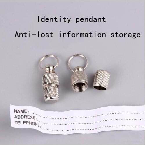 Dog Pet ID Tags Pendant Cat Pet Dog Identification Tag Pendant Metal Anti Lost Tag Puppy Cat Name Address Pendant Tag