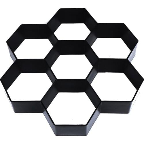 One Piece Garden Concrete Molds Paving Brick For DIY Plastic Path Maker Mold Paving Cement 30*30*4cm JDH88