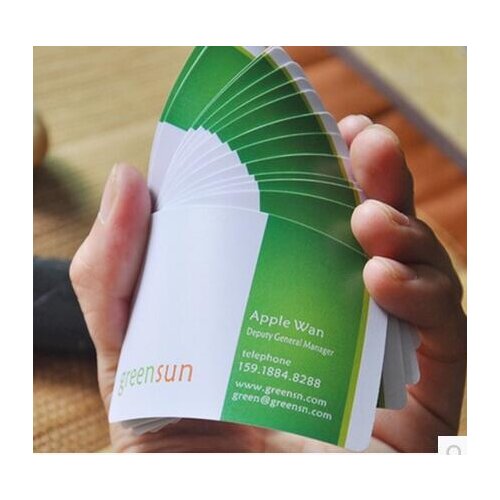 Cheap price logo printing pvc transparent business card/custom business name card