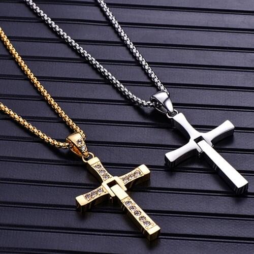 High-end jewelry products Cross dominic toretto speed and passion series Toledo same necklace sweater chain necklace