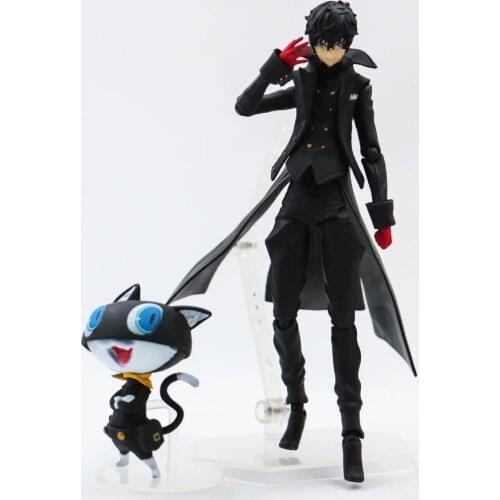 Anime Persona 5 Morgana Joker with Cat Figma 363 PVC Action Figure Collectible Model Kids Toys Doll 6" 15CM