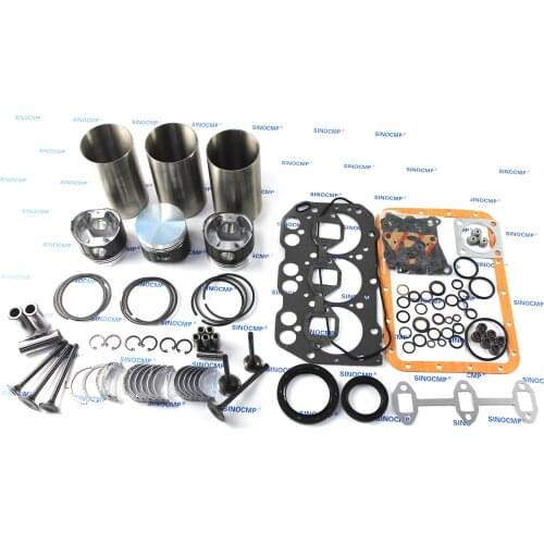3TN84TL-RTBA Engine Overhaul Rebuild Kit For Yanmar 3TN84L-RTBC Engine Kobelco Excavator