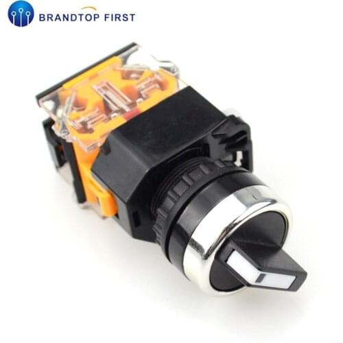 LA38 Rotary Selector Switch 2 Positions 1NO+1NC