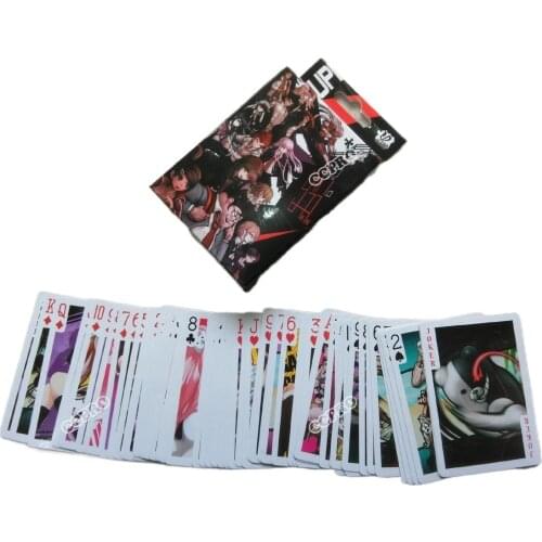Anime Danganronpa poker cards of monokuma/Ludenbe/Kirigiri Kyouko/Enoshima Junko