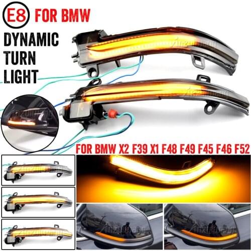 Dynamic Blinker Turn Signal LED light for X2 X1 F48 F49 2 series F45 F46 F52 1 series Sedan 2016 2017 2018