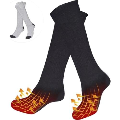Thermal Cotton Heated Socks Men Women Battery Case Battery Operated Winter Foot Warmer Electric Socks Warming Socks Dropshipping