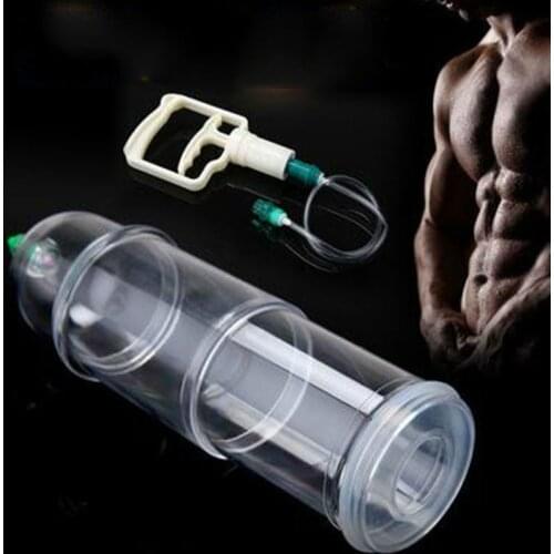 Special hot sell glass vacuum, male penis extensor group three cups of cupping cupping of the male penis expansion treatment