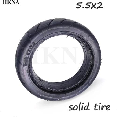 High Quality 5.5x2 Solid Tires 5.5*2 Explosion Proof Tyre for Jackhot Carbon Fiber Scooter Fastwheel F0 Electric Scooter