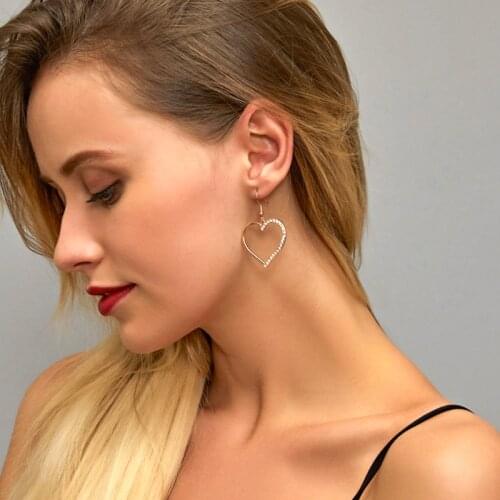 Fashion Statement Earrings 2020 Big Geometric Round Earrings For Women Hanging Dangle Earrings Drop Earing Modern Female Jewelry