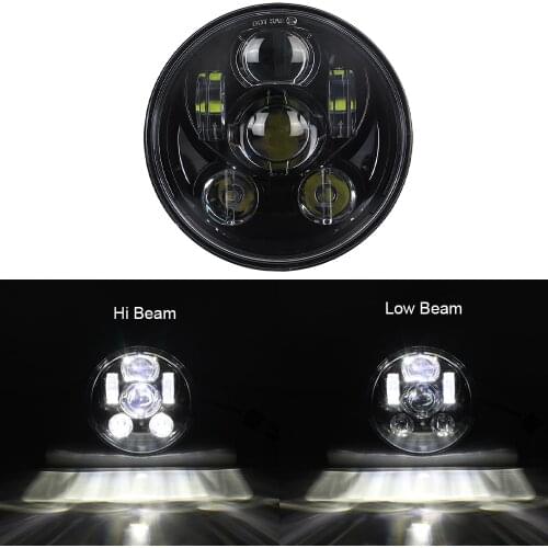 5.75 LED Headlight 5 3/4 Inch Hi/low beam For Dyna Sportster Victory Triumph Indian Iron 883 Motorcycle Accessories