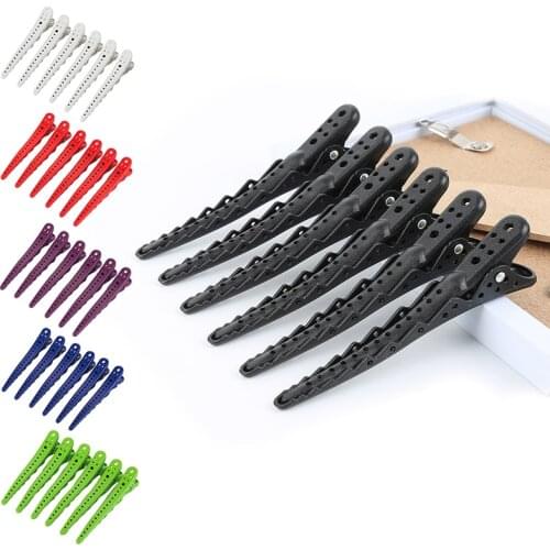 6coclor Plastic Duck Mouth Hairdresser Hair Clip Salon Hair Clamps Hairdressing Pro Section Hair Clips Hair Styling Accessories