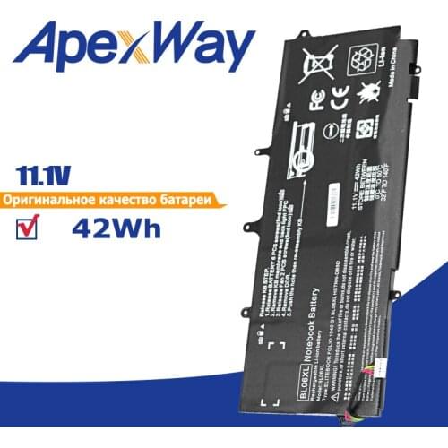 Apexway Laptop Battery 722236-171 BL06042XL BL06XL HSTNN-DB5D IB5D W02C For HP for EliteBook Folio 1040 G0 G1 G2