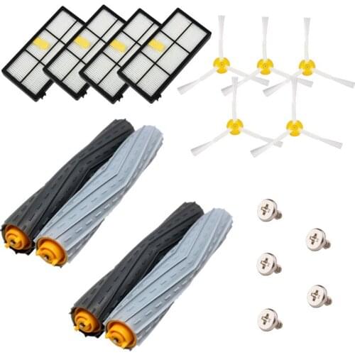 Side Brush+Main Brush Kit for iRobot Roomba 800 900 Series 860 870 880 890 960 980 990 Vacuum Cleaner Parts
