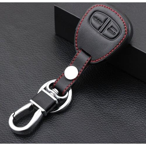 Key Case For Mitsubishi outlander ex Lancer for Mitsubishi Asx Pajero 2 Button Car Key Chain Remote Control Car Key Cover Case