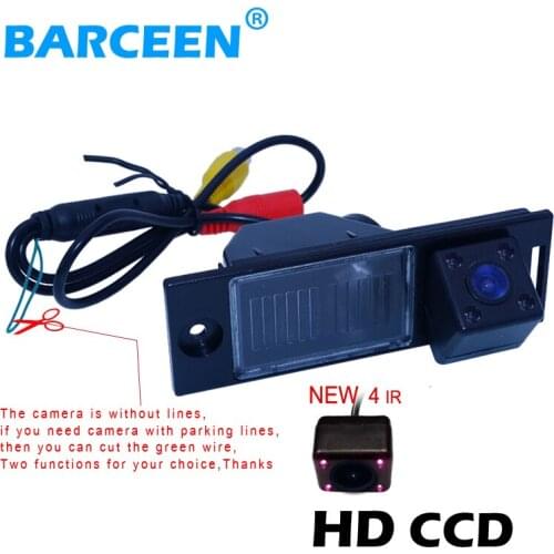 HD CCD Car Rear View Camera Reverse backup Parking Camera For Hyundai IX35 Year 2014 with wide viewing angle