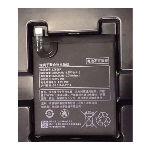 Jinsuli New mobile phone battery LTF25A 3200mAh For letv 3 3s Replacement Battery+track code
