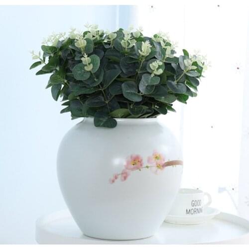 Natural Eucalyptus Leaves Branches Stems Dried Flower Real Palnt Ornament for DIY Wedding Shooting Prop Home Decoration Supplies