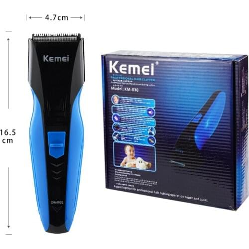 Kemei Professional Electric Hair Clipper Ceramic Beard Barber Razor Cordless Rechargeable Haircut for Mans Hair Cutting Machine