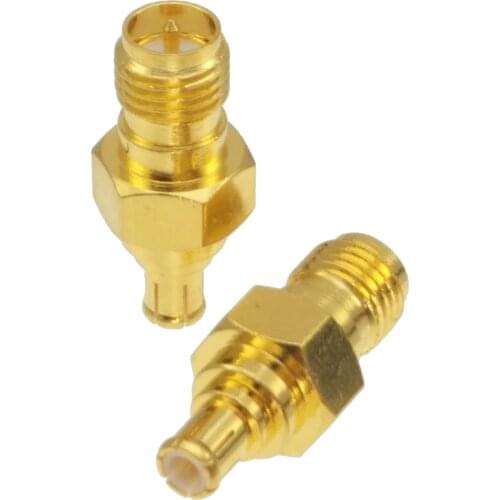 RP-SMA female plug to MCX male plug RF coaxial adapter connector